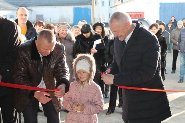 На Волині відкрили сучасний молочний комплекс. ФОТО