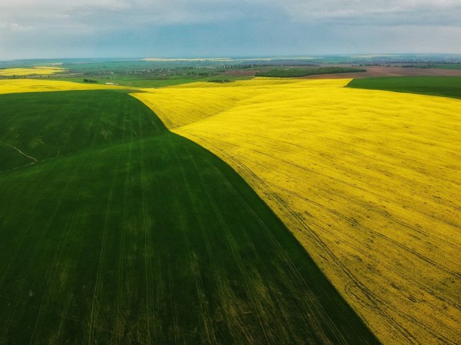 Волинський фотограф поділився фотографіями Волині з висоти пташиного польоту. ФОТО