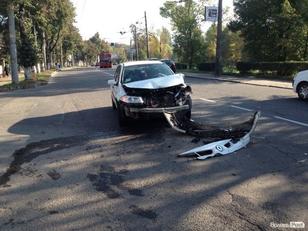 У Луцьку трапилася ДТП. ФОТО