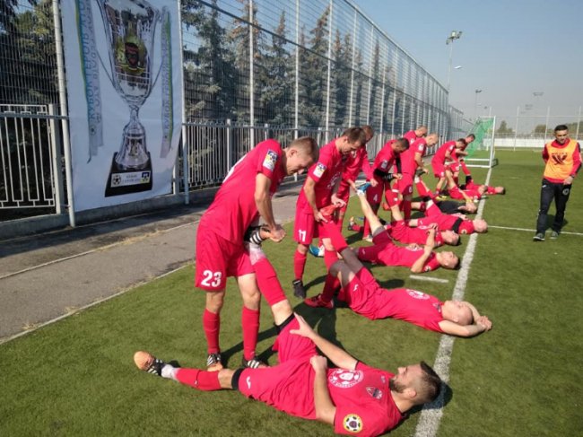 Впевнена перемога: волинські атовці обіграли прикордонників у футбол. ФОТО