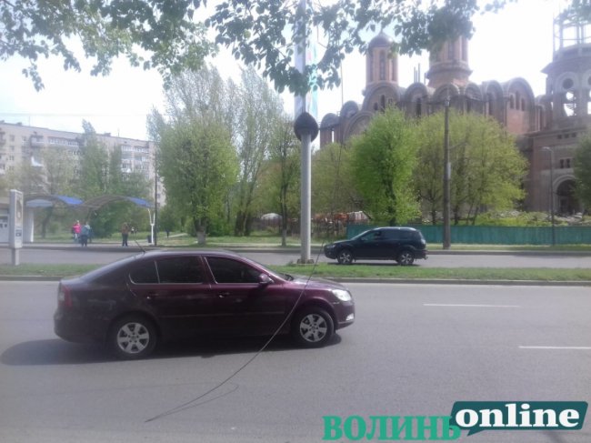 У Луцьку – «рогатий» затор