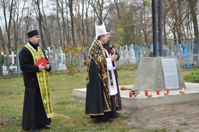 У Ковелі освятили Хрест пам’яті жертвам тоталітарного режиму. ФОТО