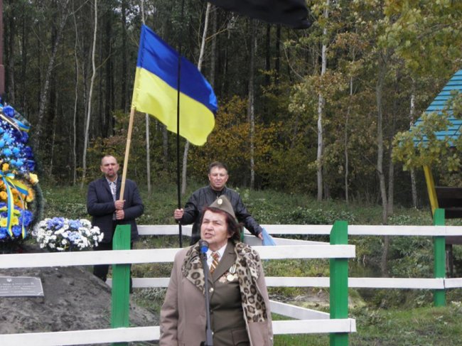 На Волині відкрили пам’ятний знак на місці стоянки УПА-Північ