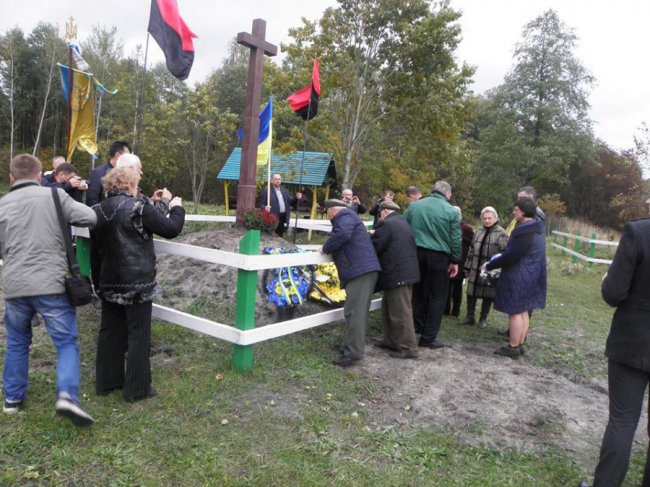 На Волині відкрили пам’ятний знак на місці стоянки УПА-Північ