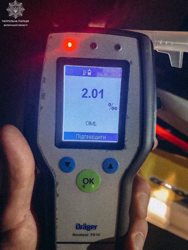 У Луцьку п'яний водій врізався у дерево