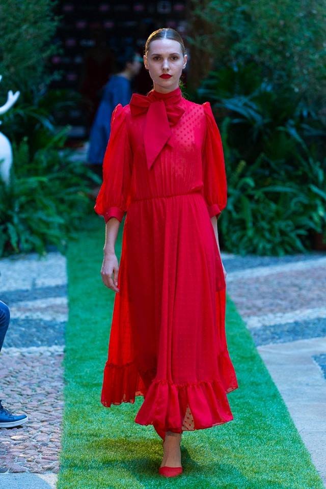 Пристрасна колекція Юлії Федецької на показі в Мілані. ФОТО