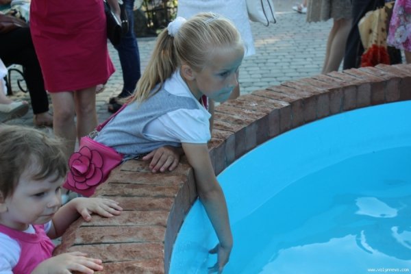 У місті на Волині – новий фонтан. ФОТО