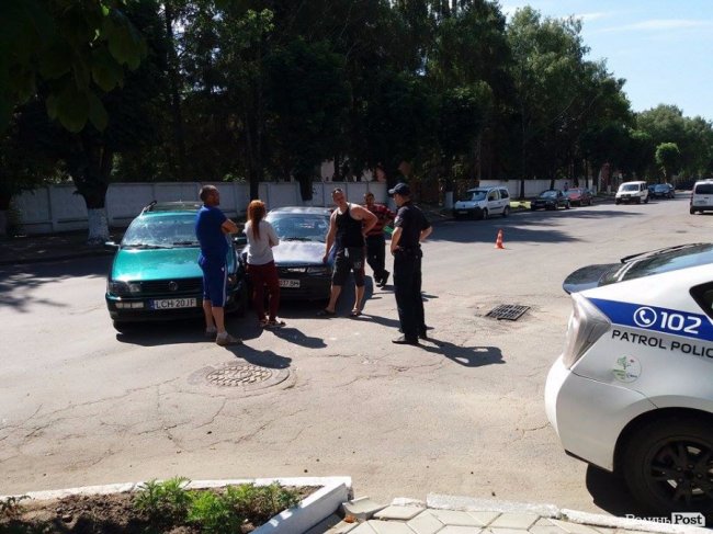 Аварія в Луцьку: не розминулися Volkswagen та Opel 