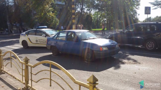 У Луцьку – аварія біля гімназії