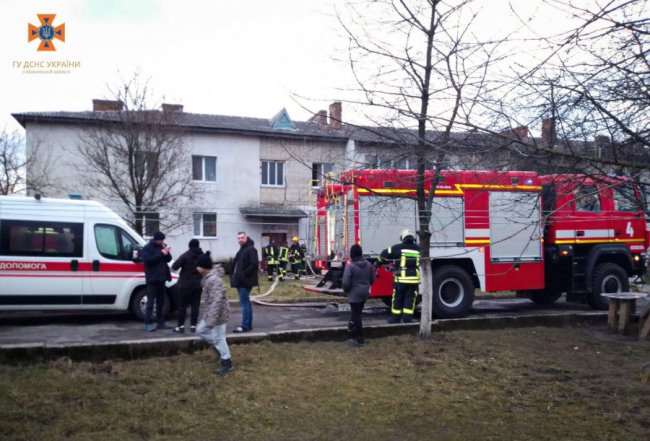 У Ковелі горіла квартира. ФОТО
