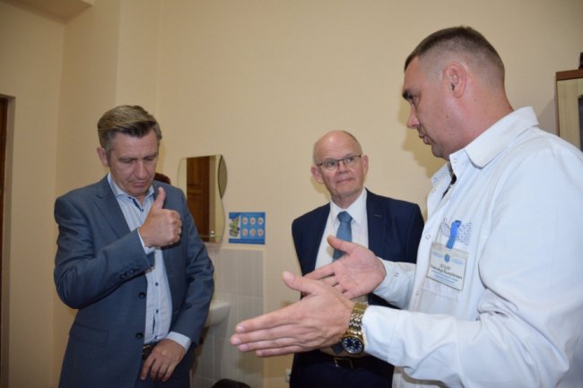 І фахівцями, і технікою: волинська лікарня вразила представників компанії «Philips»