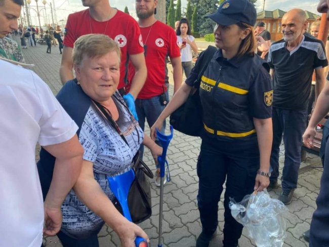 На Волинь прибув евакуаційний потяг з Харківщини. ФОТО