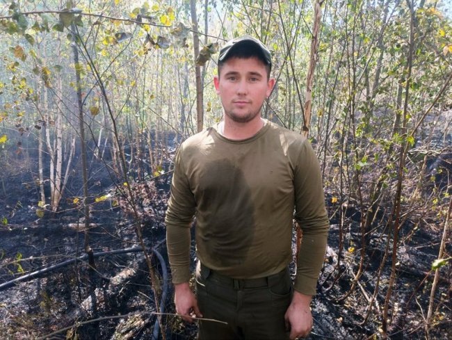 На Волині третю добу поспіль гасять лісову пожежу. ВІДЕО