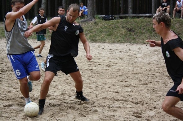 Львівський футбольний клуб тренується на Волині. ФОТО