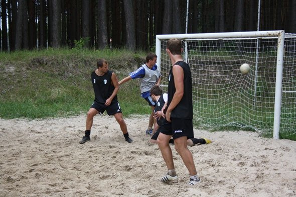 Львівський футбольний клуб тренується на Волині. ФОТО