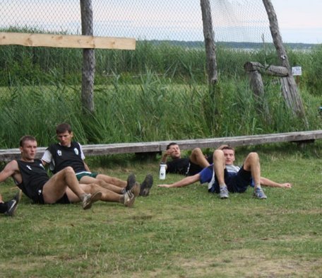 Львівський футбольний клуб тренується на Волині. ФОТО