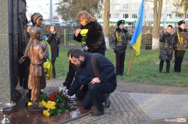 Лучани вшанували пам’ять жертв Голодомору