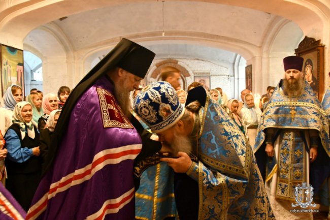 Як у луцькому храмі відзначали свято Успіння Пресвятої Богородиці. ФОТО