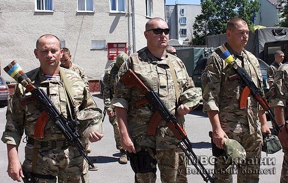 Бійці підрозділу «Світязь» втретє вирушили у зону бойових дій. ФОТО