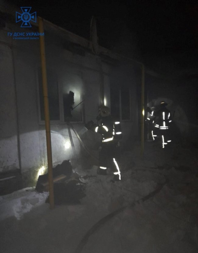 На Волині горіли житлові будинки та господарські споруди. ФОТО