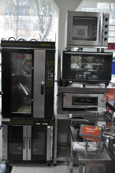 Конвекційні і пароконвекційні печі