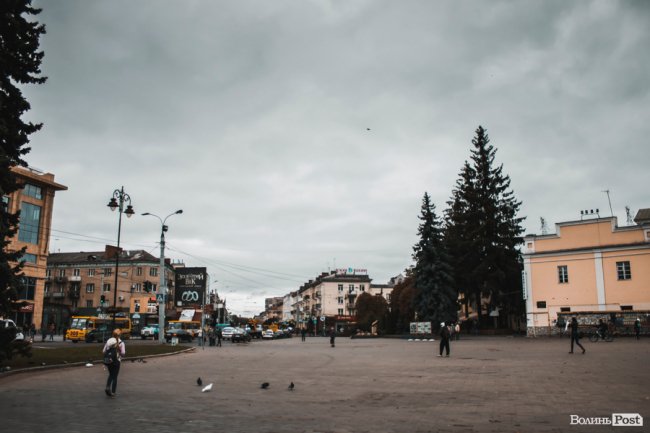 Похмура осінь у Луцьку. ФОТО
