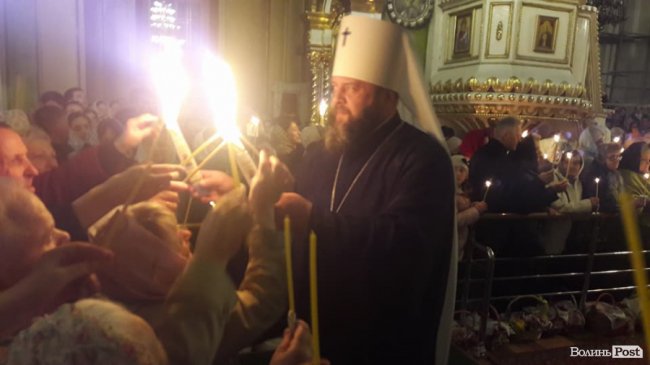 Благодатний вогонь – вже у Луцьку