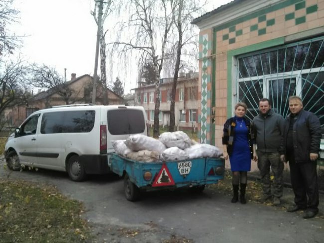 На Волині зібрали допомогу для дітей на Донбасі. ФОТО