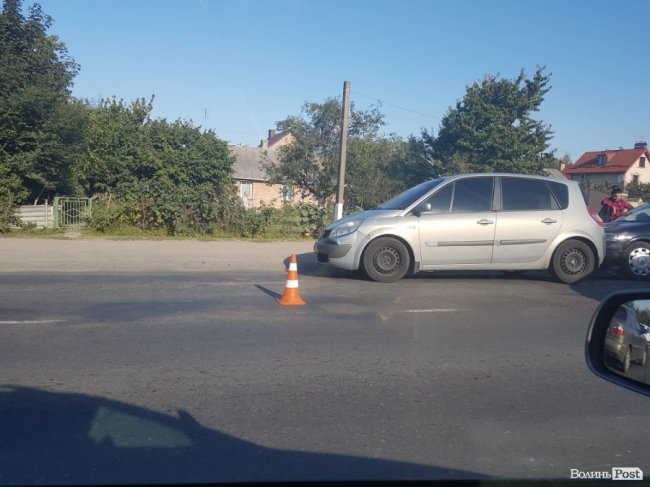 У Луцьку на Ківерцівській – аварія. ФОТО
