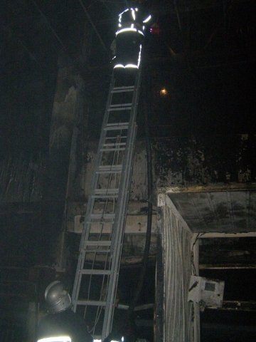 На луцькому ринку - пожежа. ФОТО