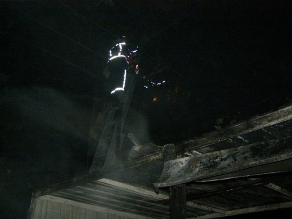 На луцькому ринку - пожежа. ФОТО