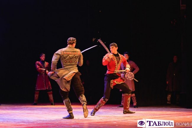 Легендарний балет «Сухішвілі» феєрично виступив у Луцьку. ФОТО