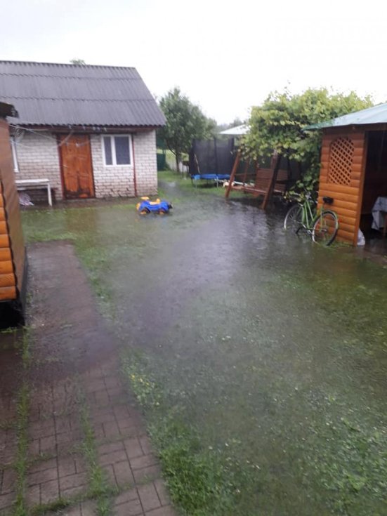 У Шацькому районі негода наробила багато лиха. ФОТО  