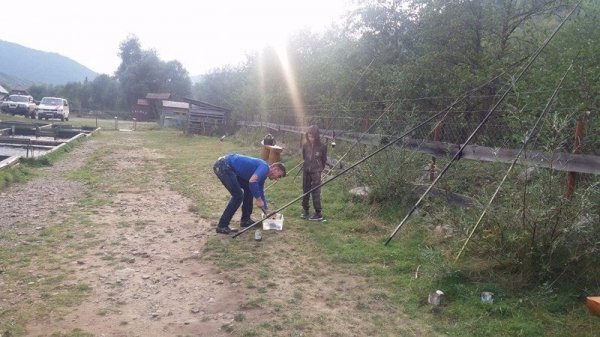 Туристи щодня виловлюють 40 кілограмів форелі. ФОТО. ВІДЕО