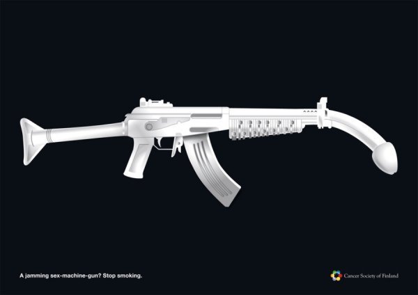 10. Заклинює секс-машина? Кинь курити. Фінляндія