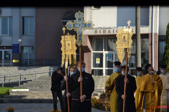 У Луцьку освятили університетський храм Святої Софії. ФОТО