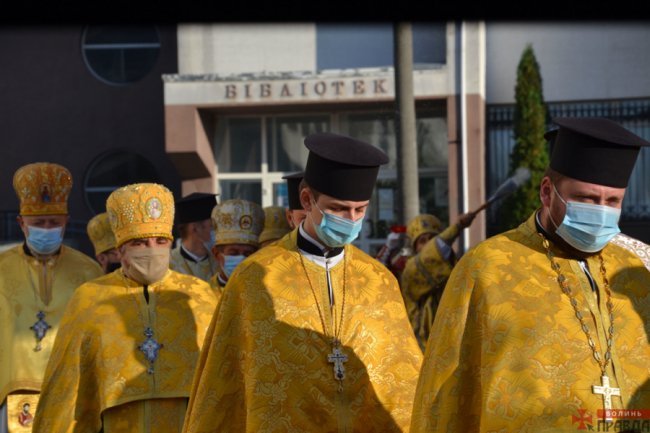 У Луцьку освятили університетський храм Святої Софії. ФОТО