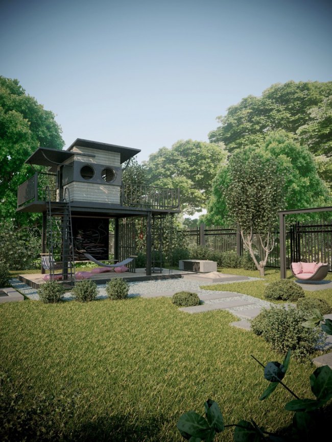 Дитячий будиночок від KOMBINAT