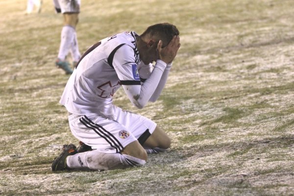 Сніг і сльози: як програла «Волинь». ФОТО