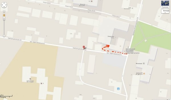 Скрін карти з Слова Волині