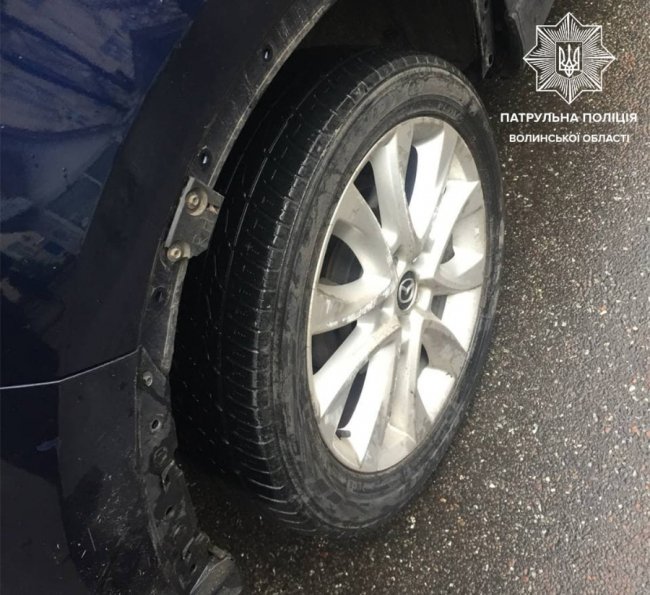 У Луцьку зіткнулися дві автівки