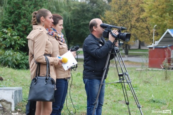 перед «Процесом» з глядачами і організаторами спілкувалася творча група шоу Ранок Нової Волині