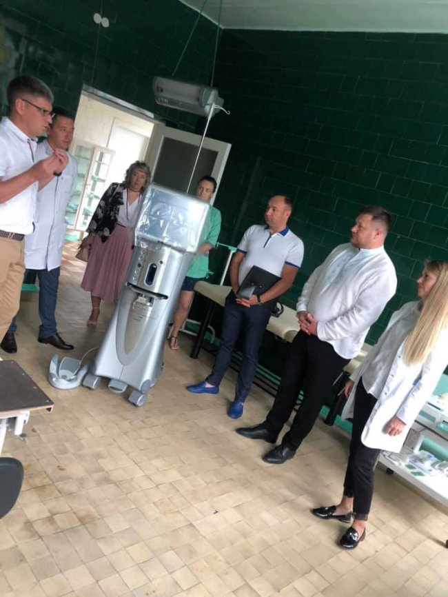 Волинська лікарня отримала найсучаснішу у світі офтальмологічну систему. ФОТО