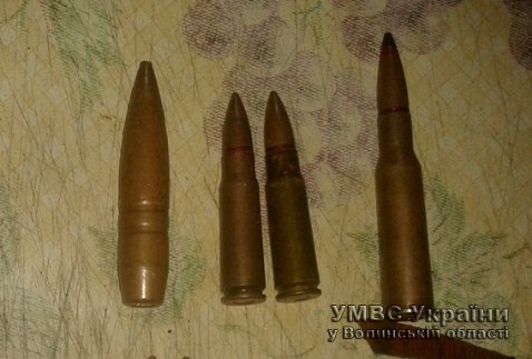 Правоохоронці випадково знайшли у волинянина набої до вогнепальної зброї.ФОТО