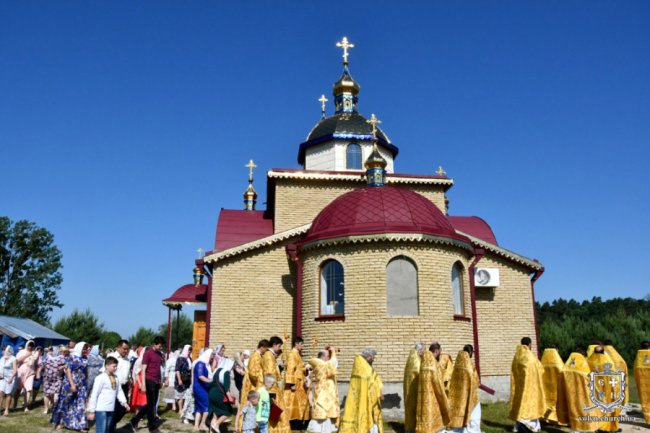 У Ківерцівському районі освятили новий храм Московського патріархату.  ФОТО