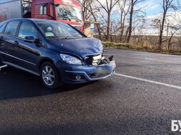 На волинській трасі трапилась ДТП за участю чотирьох автівок. ФОТО