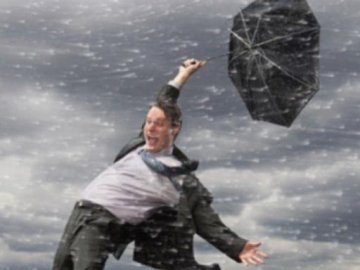 У західних областях України –  сильні пориви вітру