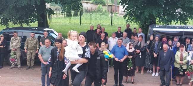  На Волині відкрили меморіальну дошку на честь загиблого Героя 