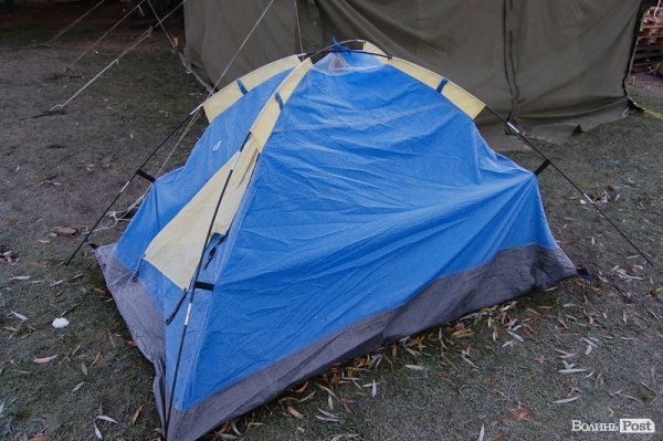 Третій день Нового Майдану у Луцьку. ФОТО