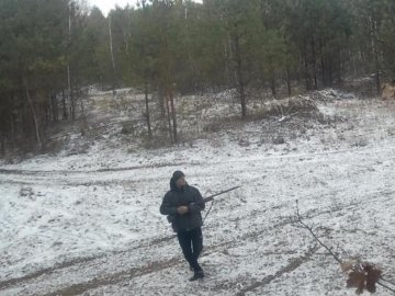 На Камінь-Каширщині браконьєр потрапив у фотопастку